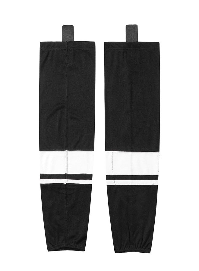 EALER HS400 Series Stripe Dry Fit Practice Ice Hockey Socks - Image 1